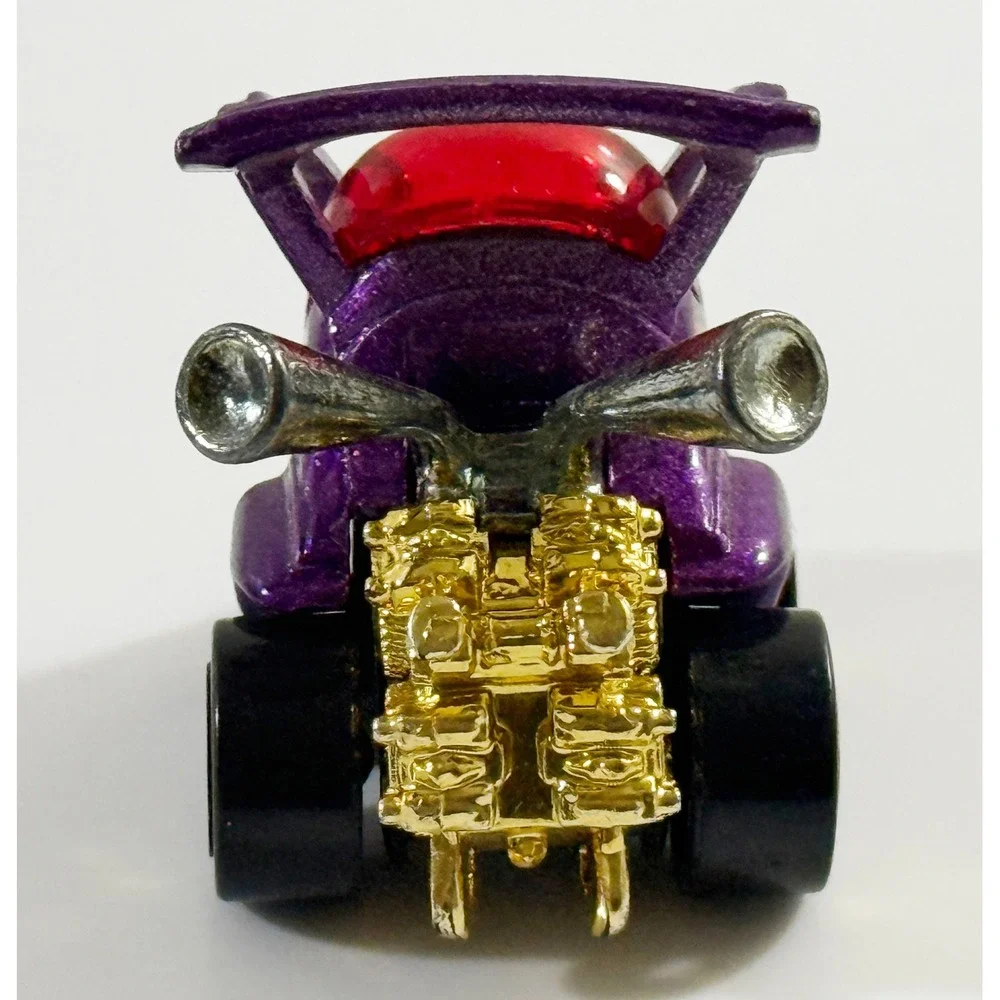 Hot Wheels‎ Hyper Mite Toy Car Kids 1:64 Purple Gold Engine 2000 Diecast Car